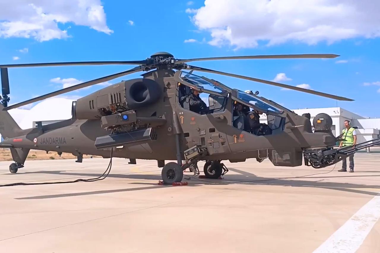 Turkish Gendarmerie commissions 14th ATAK helicopter with ASELFLIR-410, indigenous cannon