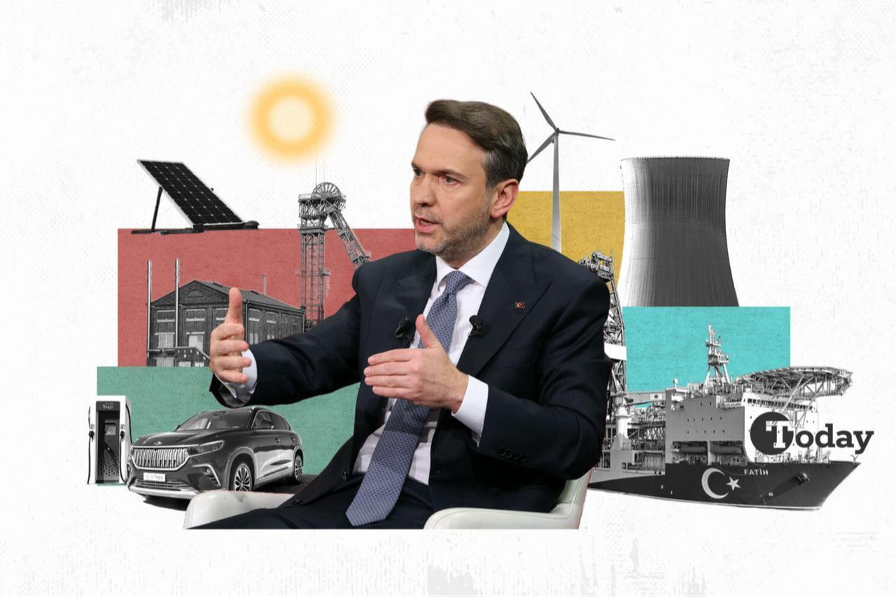 Minister of Energy and Natural Resources Alparslan Bayraktar (Collage prepared by Türkiye Today team)