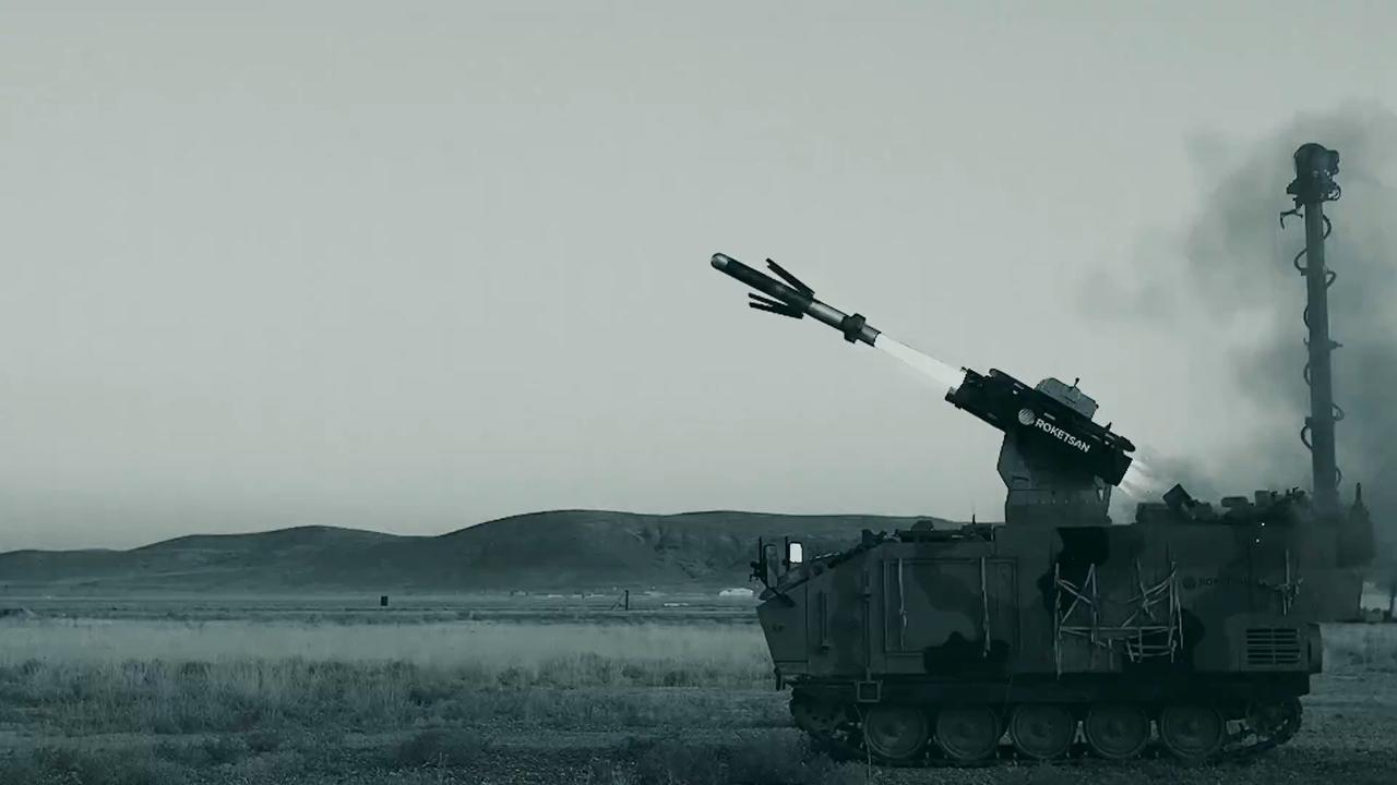 Roketsan's KMC-U Tactical Missile Weapon System during AGMOSS (Network-Centric Autonomous Weapon System) testing on 10 August, 2025. (Photo via Roketsan)