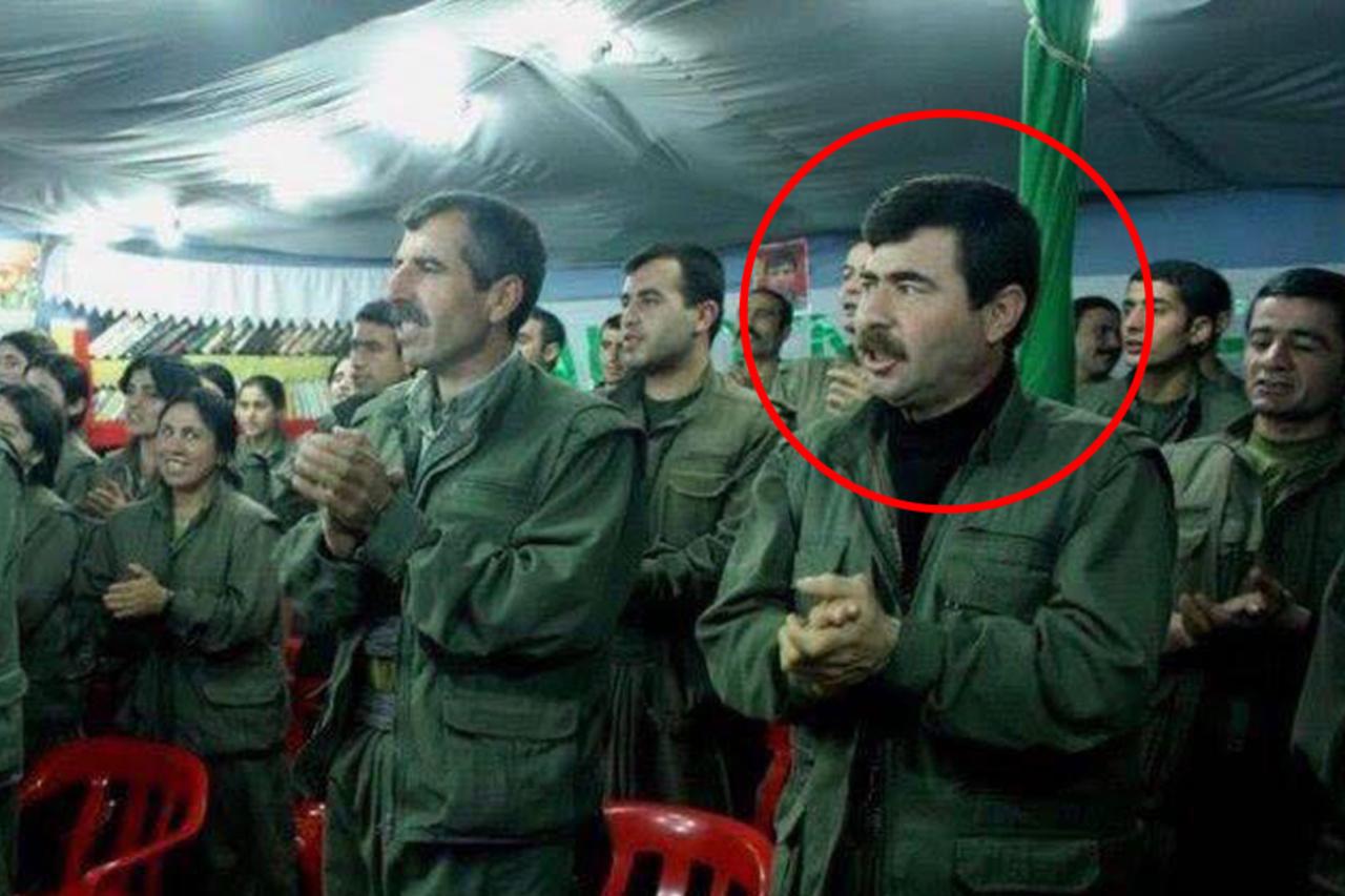 Terrorist group PKK ringleader Nureddin Sofi. (AA Photo)