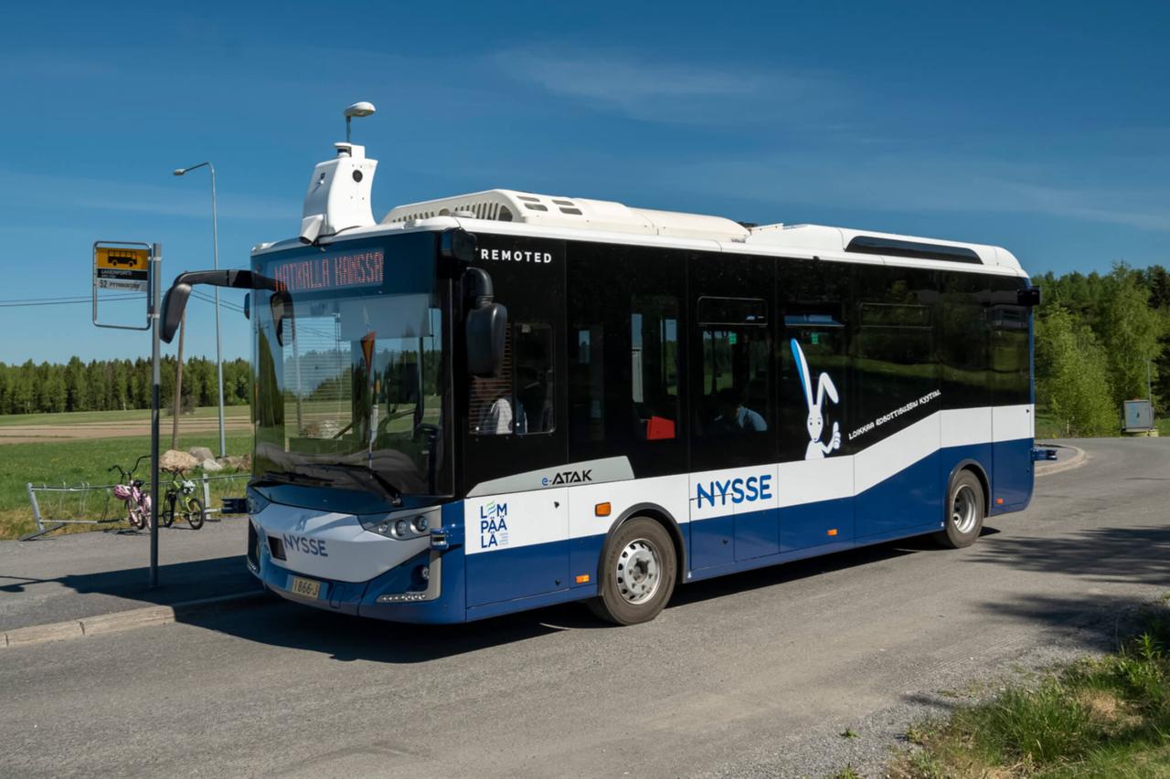 Karsan Autonomous e-Atak, self-driving public transport vehicle, accessed on Aug. 15, 2025. (Photo via Karsan)