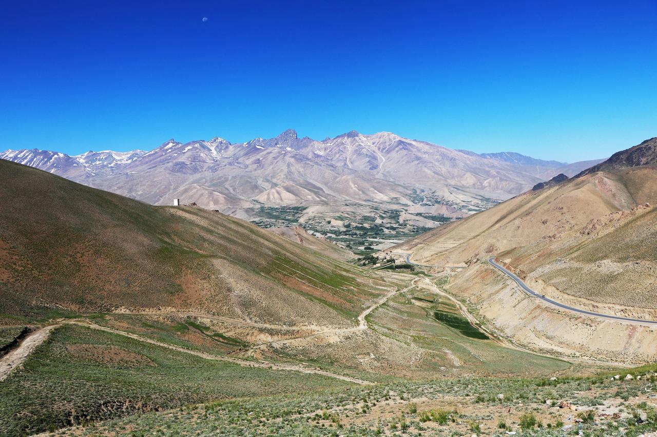 A general view of a village in Shibar district, Bamiyan province, Afghanistan, June 17, 2025. (AFP Photo)