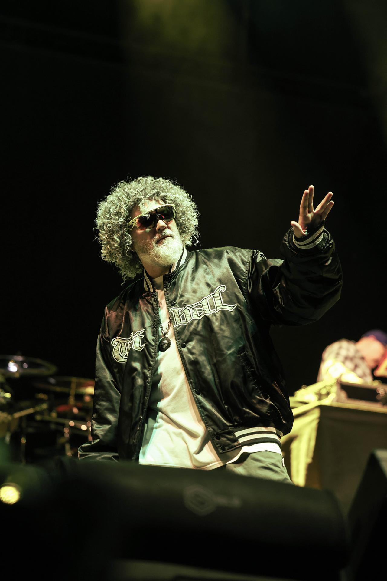 One of the iconic bands of the alternative metal subgenre nu metal, Limp Bizkit, reunited with music fans at Atakoy Marina Arena in Istanbul, Türkiye, August 17, 2025. (AA Photo)