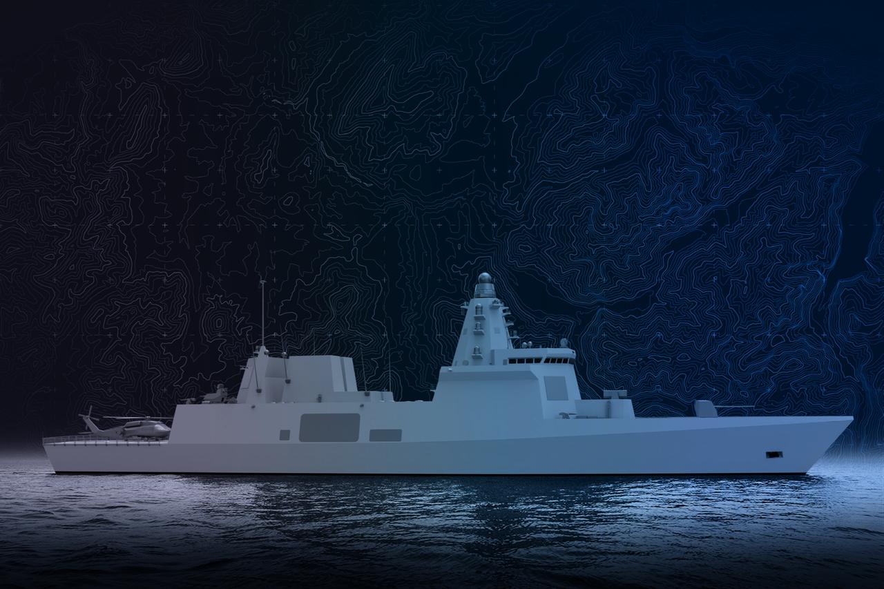 TF-2000 air defense destroyer. (Photo via ASFAT)