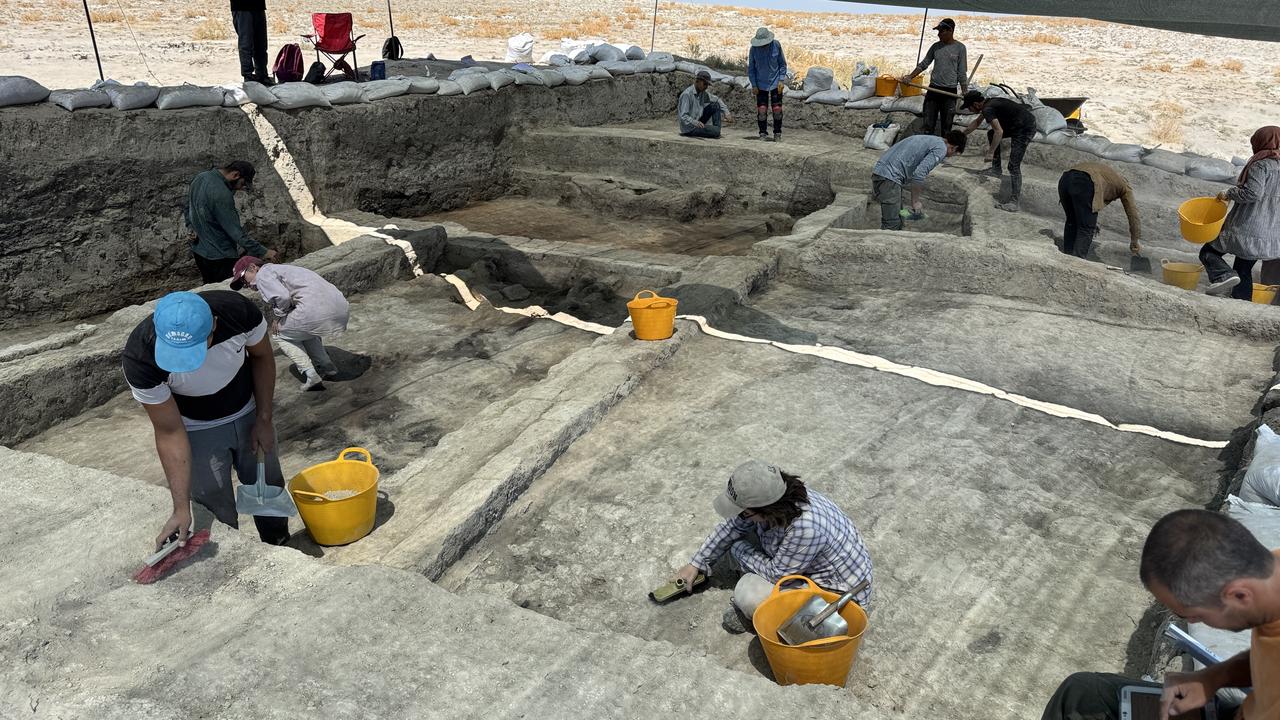 A view of archaeological excavations at Turkmen Karahoyuk in Konya, Türkiye, August 18, 2024. (AA Photo)