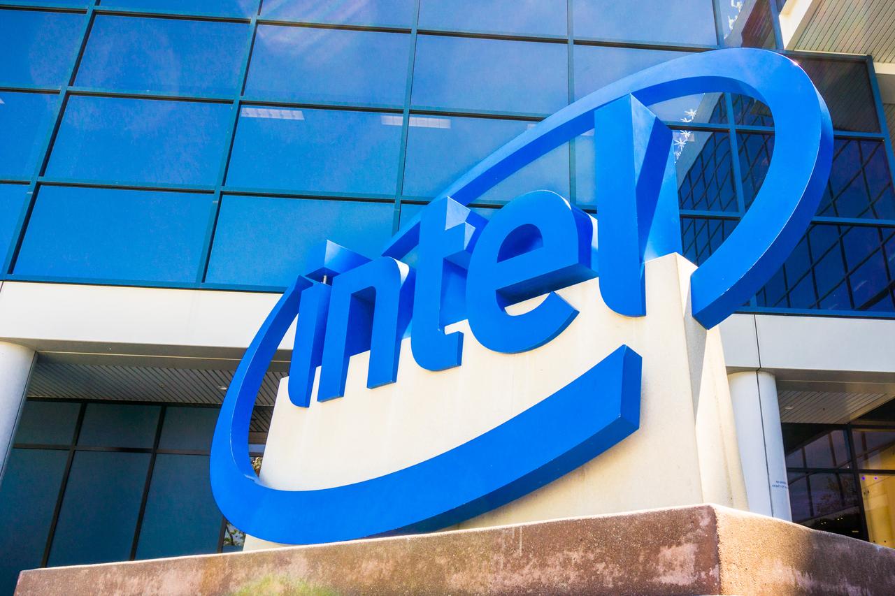 Intel’s logo is seen at the entrance of the company’s headquarters in Santa Clara, U.S. (Adobe Stock Photo)