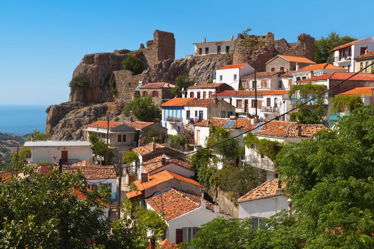The village of Chora on Greece’s Samothraki Island. (Adobe Stock Photo)