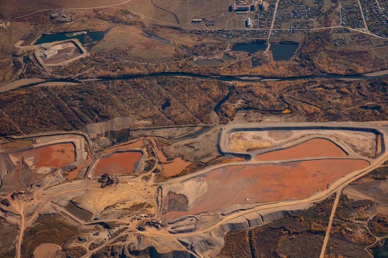 File photo shows an aerial view of an open-pit copper mine. (Adobe Stock Photo)