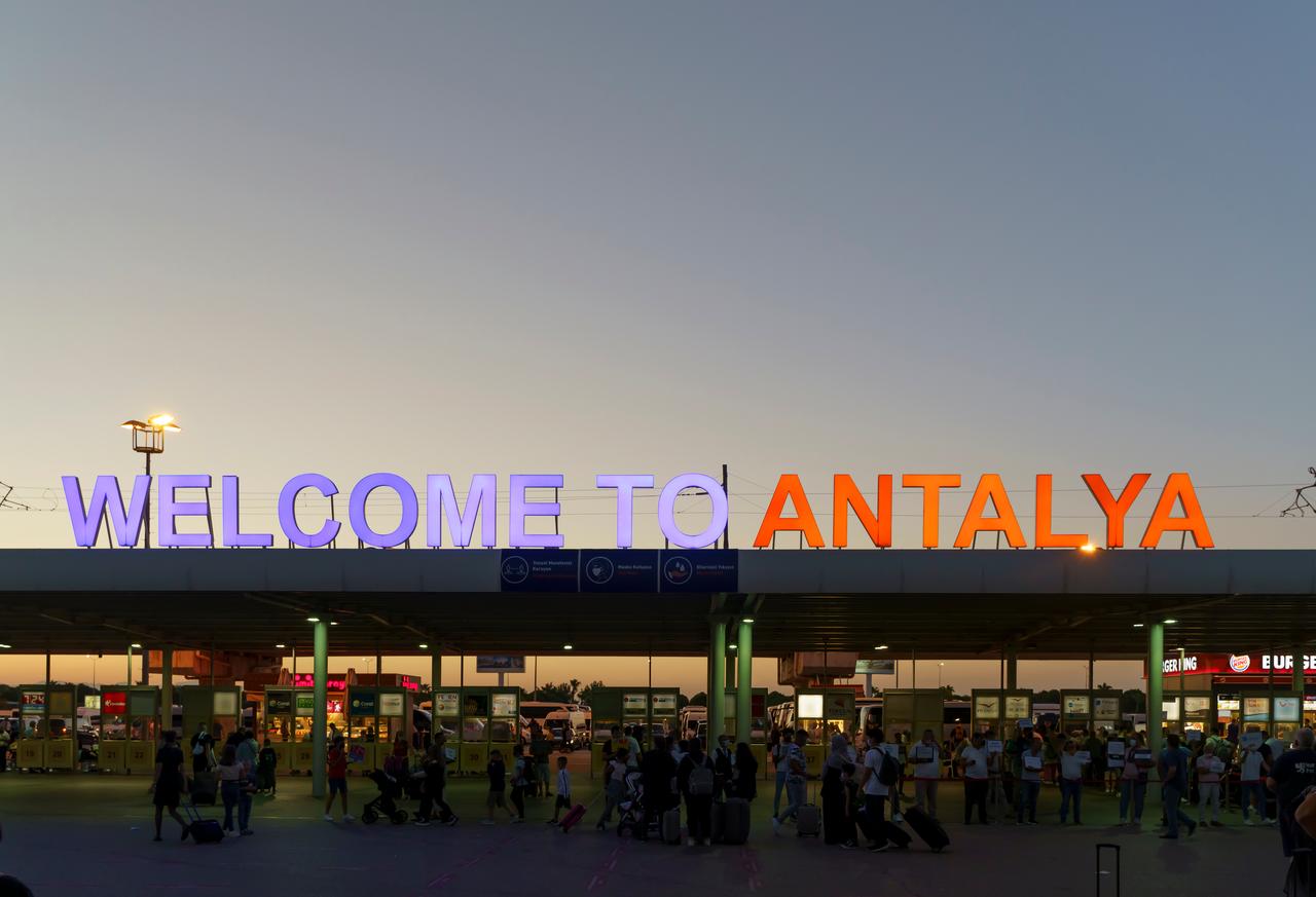 Visitors land at Antalya Airport and head to the region’s popular resorts. (Adobe Stock Photo)