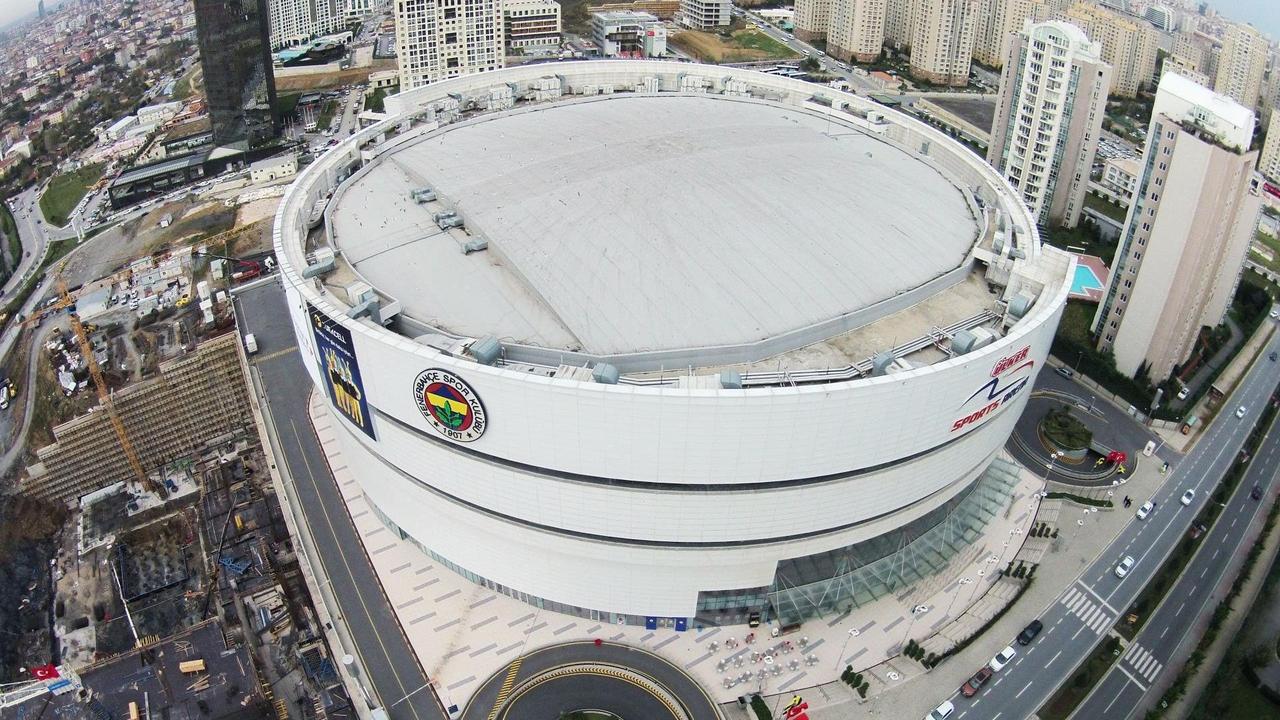 Aerial view of Fenerbahce Ulker Sports and Event Hall in Istanbul, Türkiye. (Photo via fenerbahce.org)
