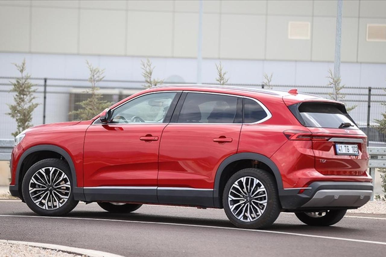 TOGG T10X SUV, a Turkish-made electric vehicle. (AA Photo)