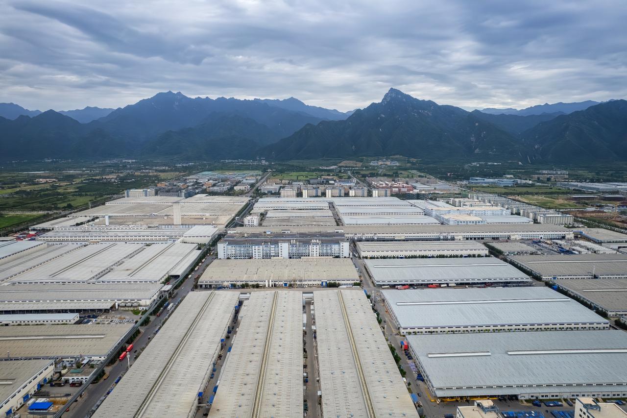 An aerial view of BYD’s manufacturing complex in Xi’an, China. (Adobe Stock Photo)
