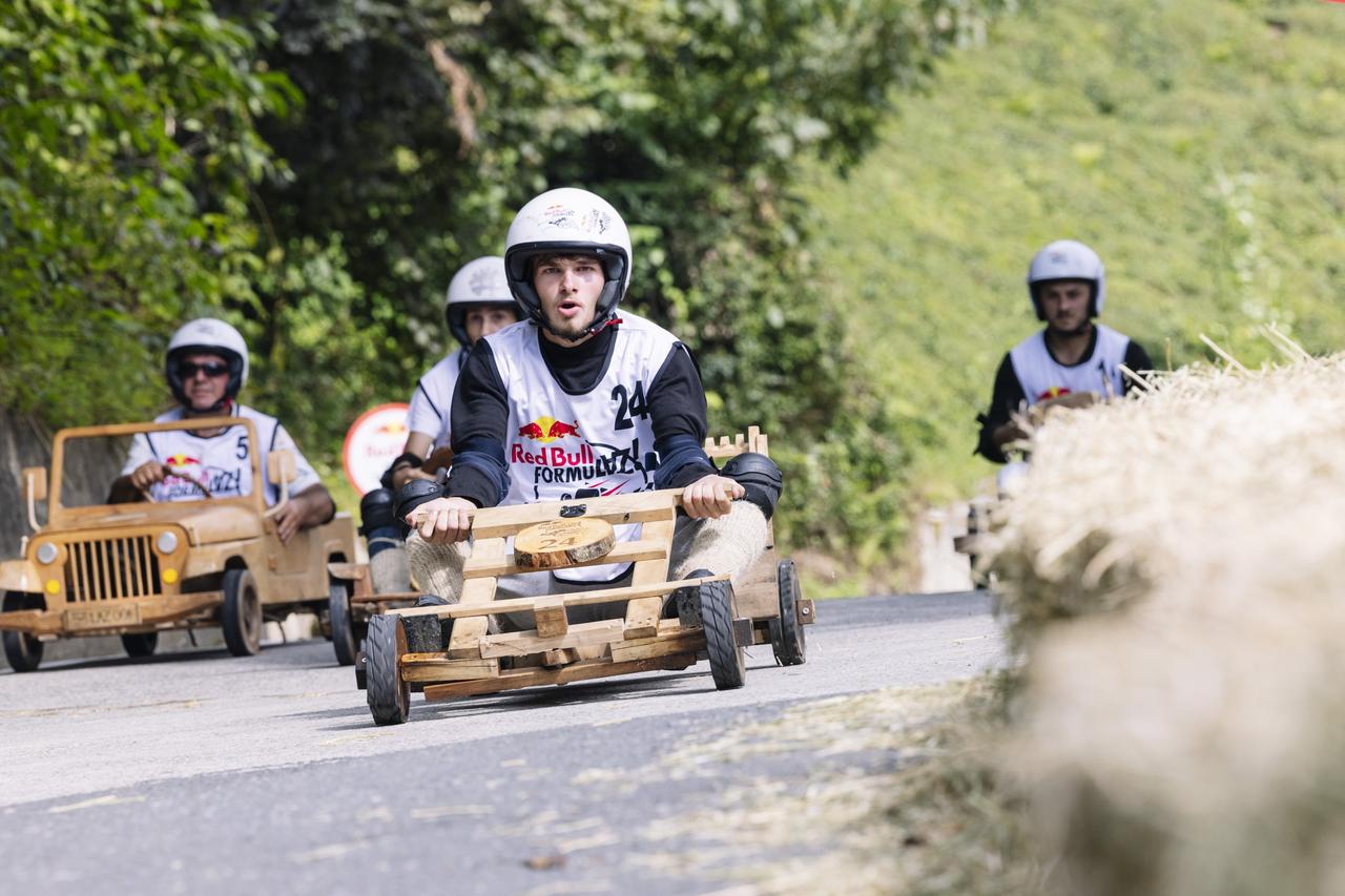 A view from the 14th Red Bull Formulaz races, jointly organized by Red Bull and the Formulaz Association in Tunca, a town in Ardesen, Rize, Türkiye, Aug. 28, 2023. (IHA Photo)