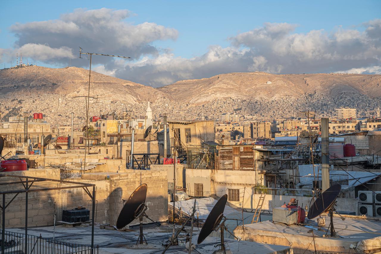 Rooftops of residential buildings in Damascus, Syria. (Adobe Stock Photo)