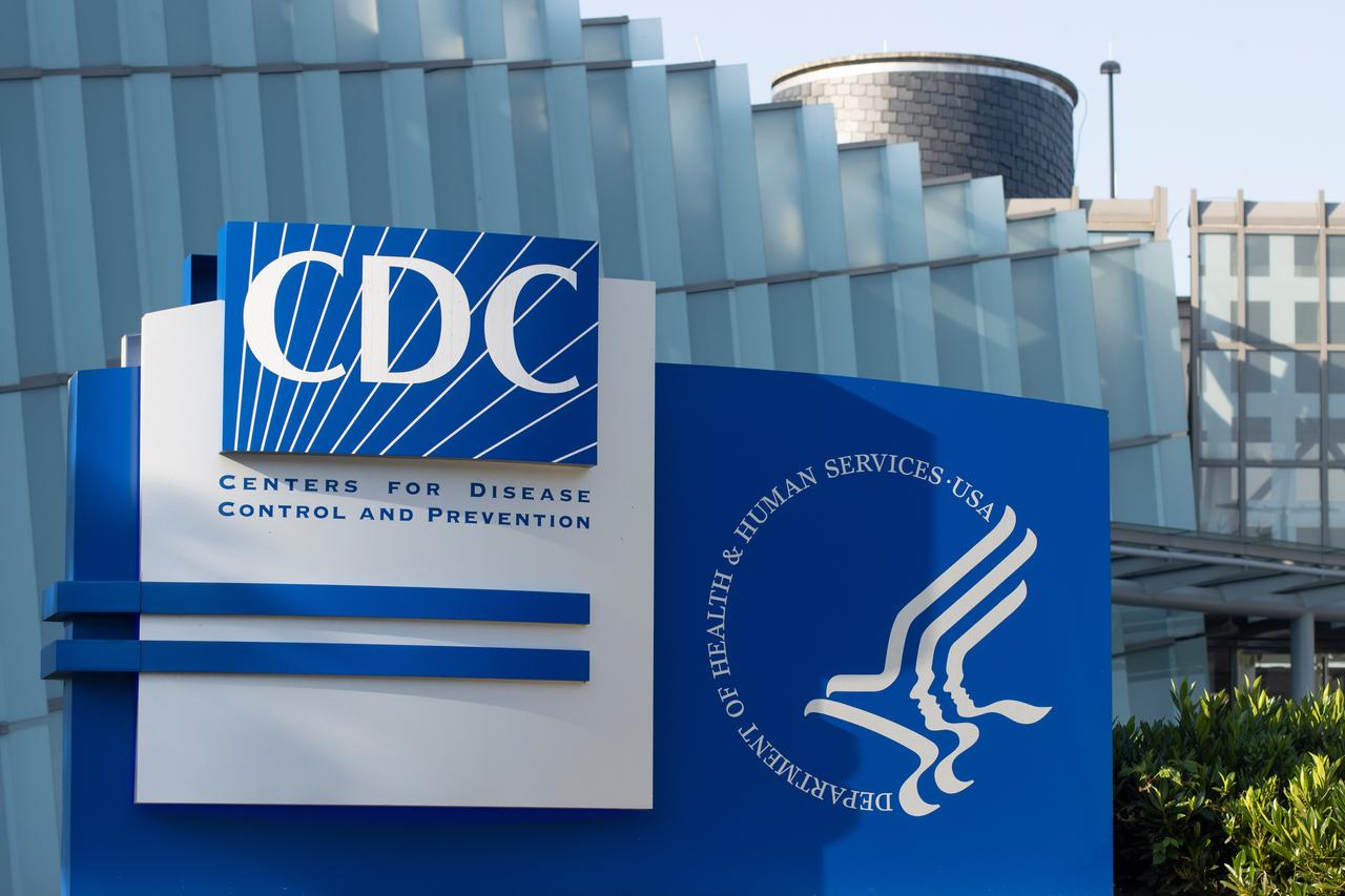 Closeup of the CDC logo seen at the Edward R. Roybal campus, the headquarters of the Centers for Disease Control and Prevention (CDC) in Atlanta, Georgia, June 15, 2022. (Adobe Stock Photo)