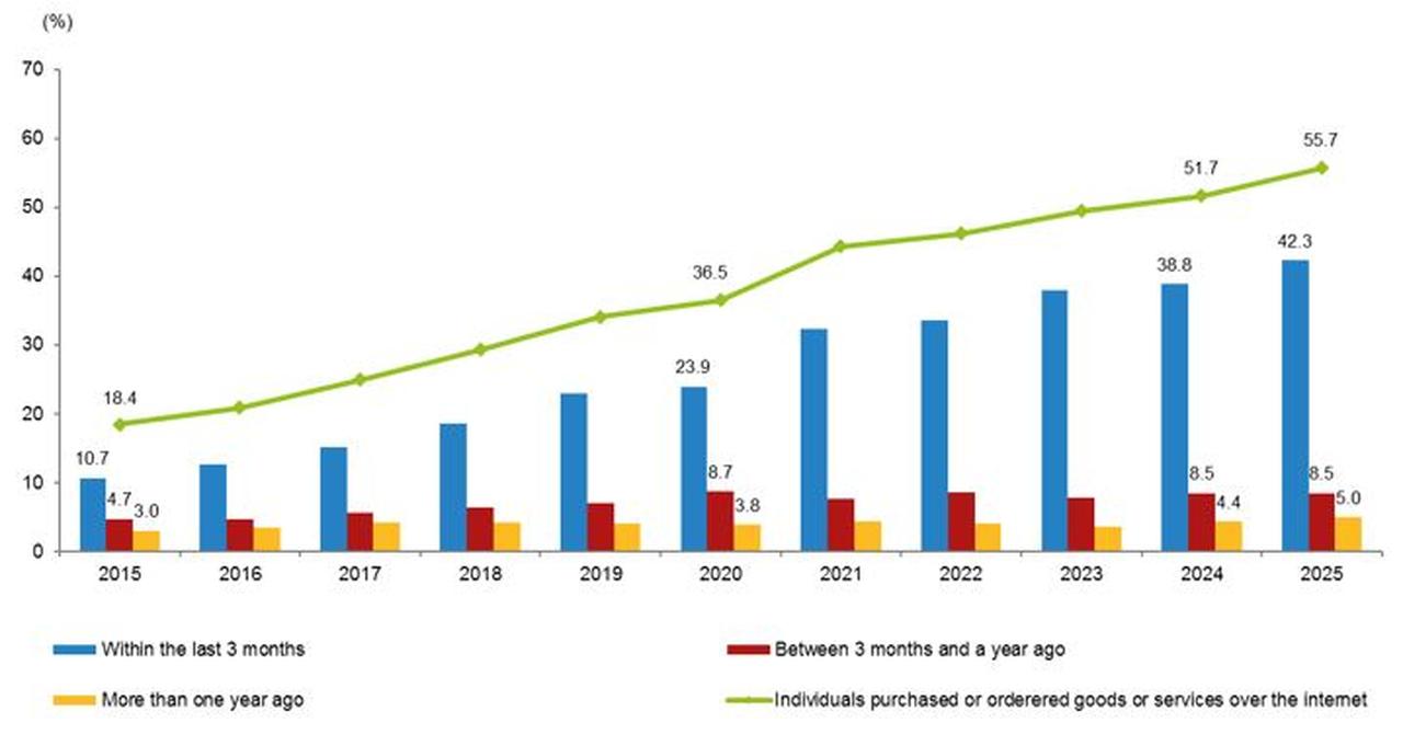 Turkish citizens' access to internet climbs above 90%: TurkStat