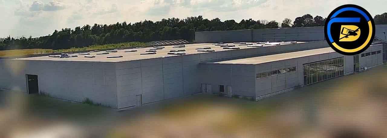 Image shows the Turkish Bayraktar drone factory in Kyiv. (Photo via nairaland)