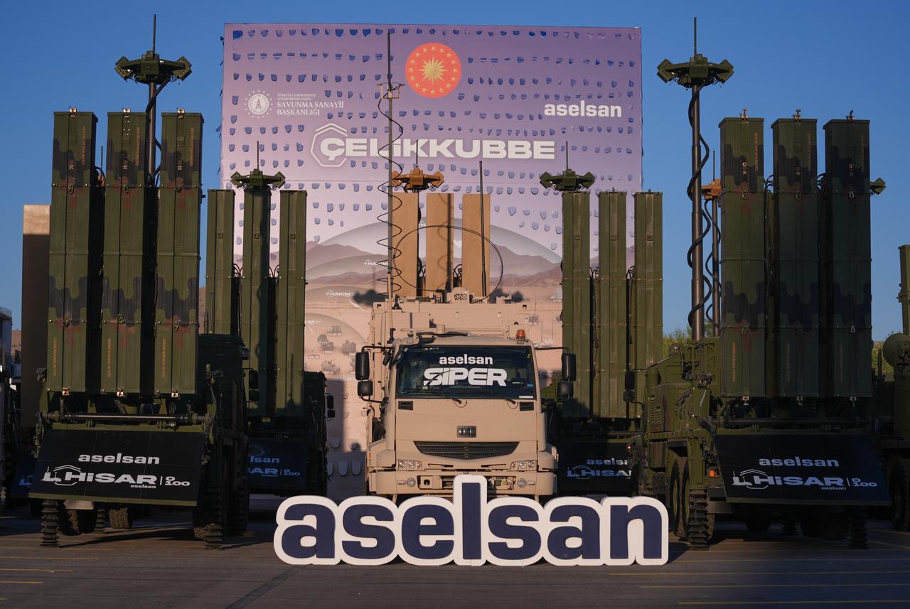 Steel Dome Components are seen in the photo in Ankara, Türkiye, August 27, 2025. (AA Photo)