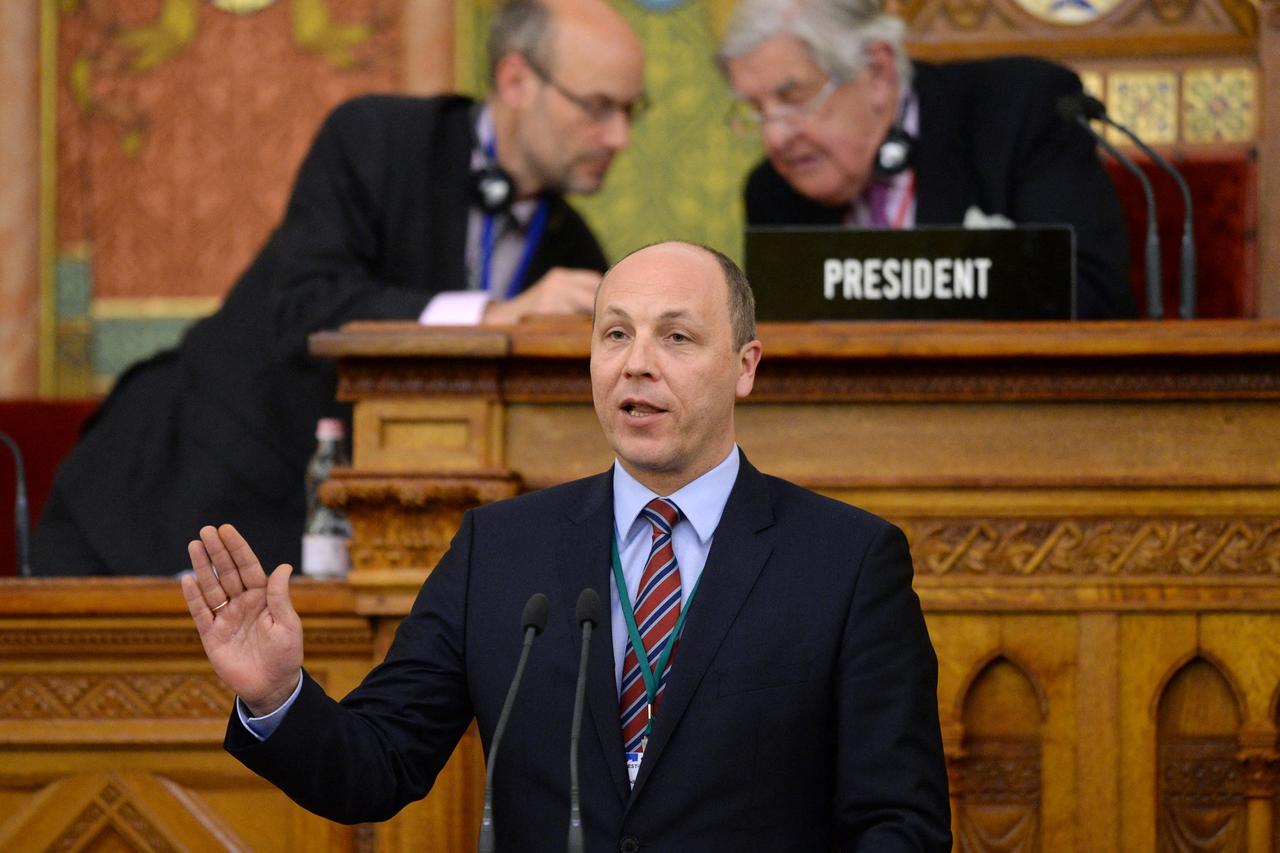Former Ukrainian parliament speaker shot dead in Lviv Image