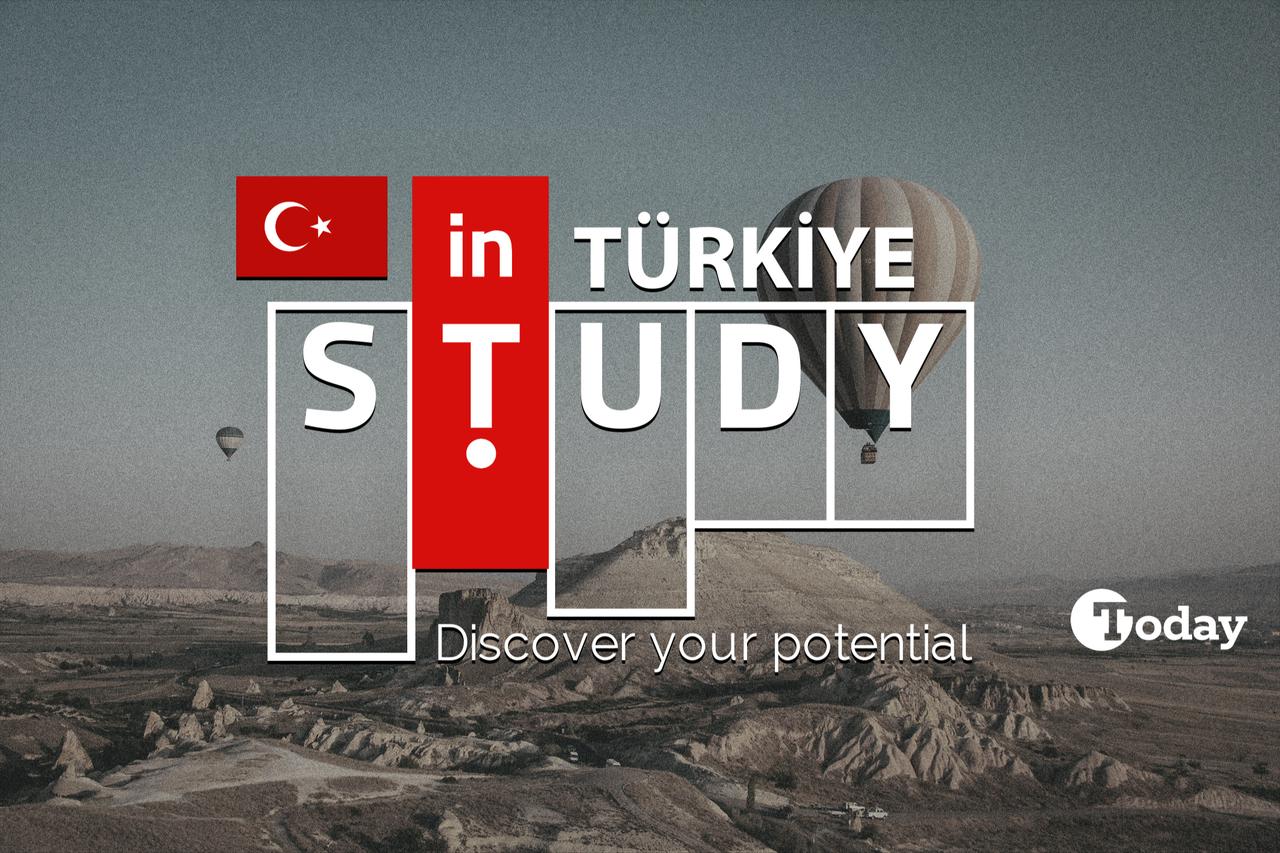 Study in Türkiye promotional poster. (Türkiye Today)