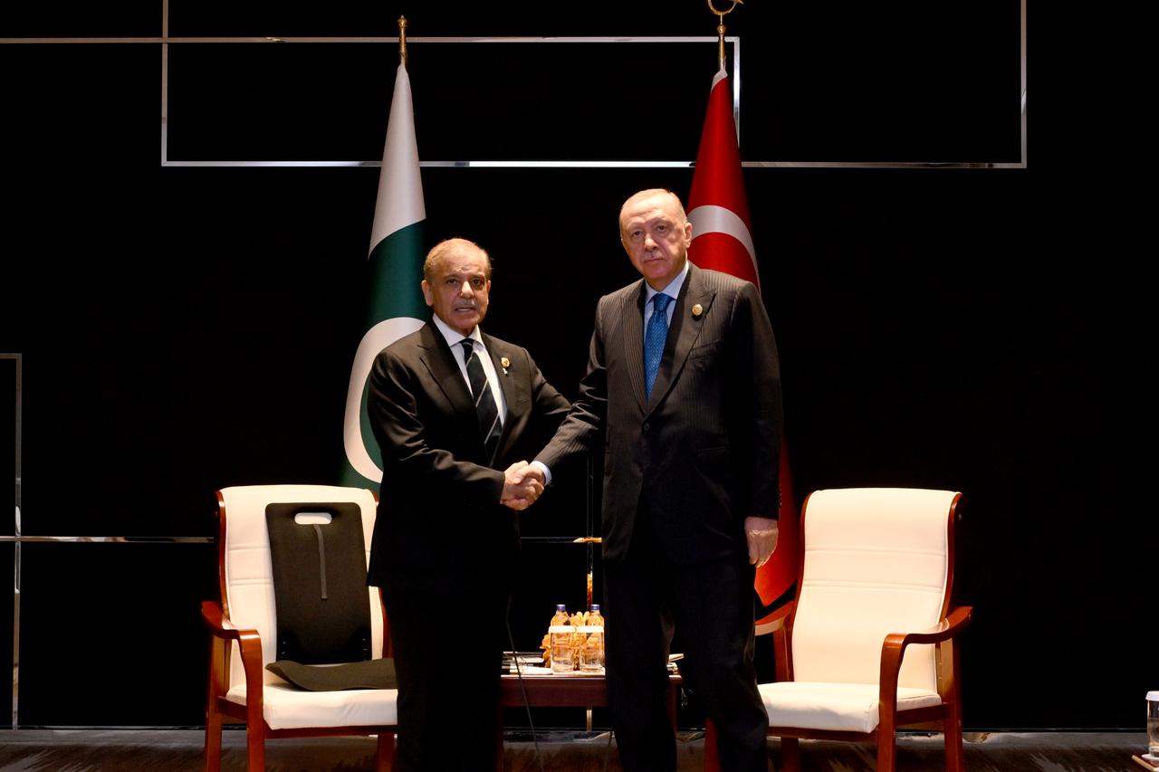 Erdogan discusses Syria, Gaza with Pakistani PM Shehbaz 