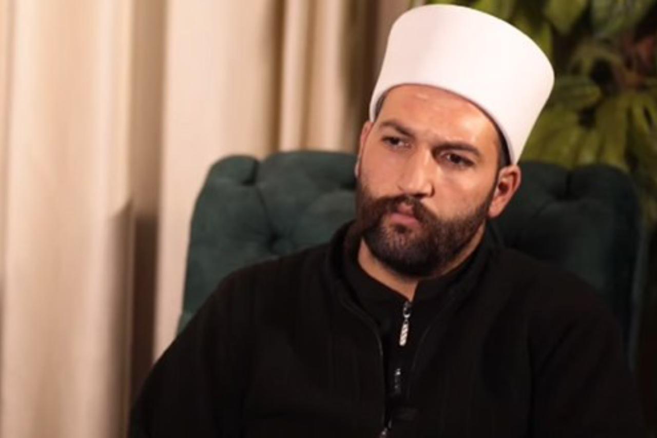 Photo of Sheikh Laith al-Balous, representative of al-Karama Guest House, Damascus, (Photo via SANA)