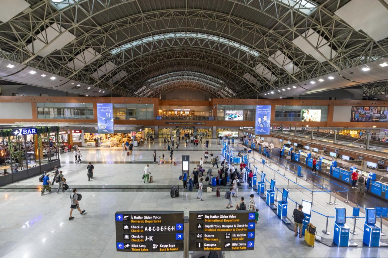 An interior view of Istanbul Sabiha Gokcen (ISG) Airport in Türkiye, August 3, 2025. (Photo via ISG)