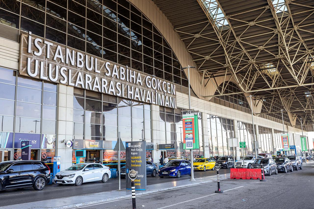 A view from one of the entrance gates of Istanbul Sabiha Gokcen (ISG) Airport in Türkiye, August 3, 2025. (Photo via ISG)