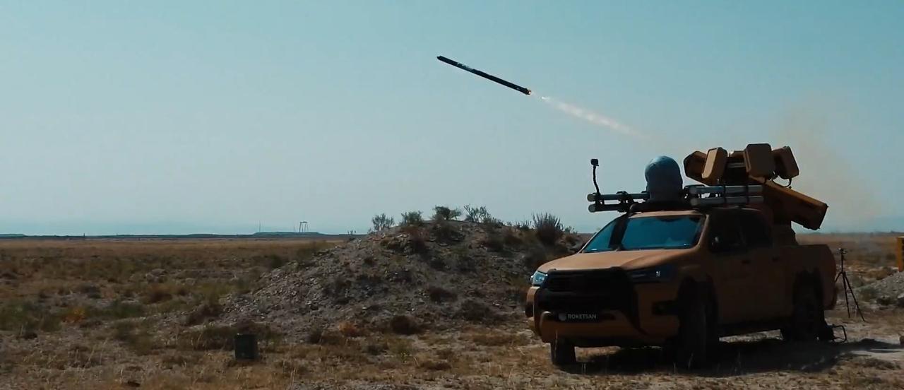 Roketsan PUSU weapon system during a test on Aug 1, 2025. (Photo via Roketsan)