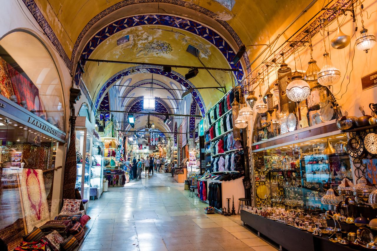 Grand Bazaar in Istanbul, Türkiye on July 10, 2017. (Adobe Stock Photo)
