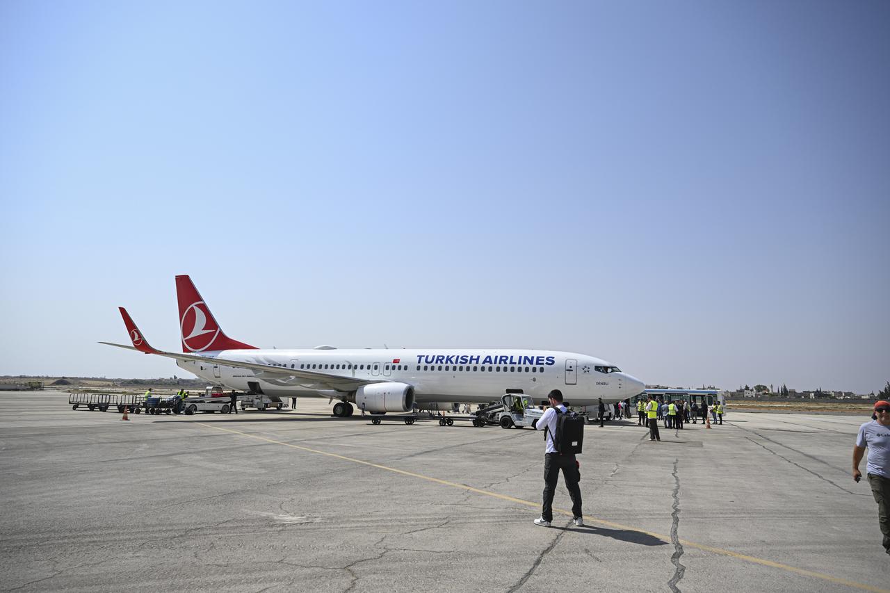 Turkish Airlines (THY) resumes its flights to Aleppo, Syria, on August 1, 2025, after a 13-year suspension due to the outbreak of civil war in April 2012. (AA Photo)