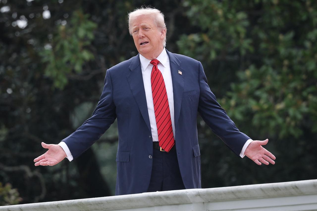 Trump says Gaza occupation plans 'completely up to Israel' Image