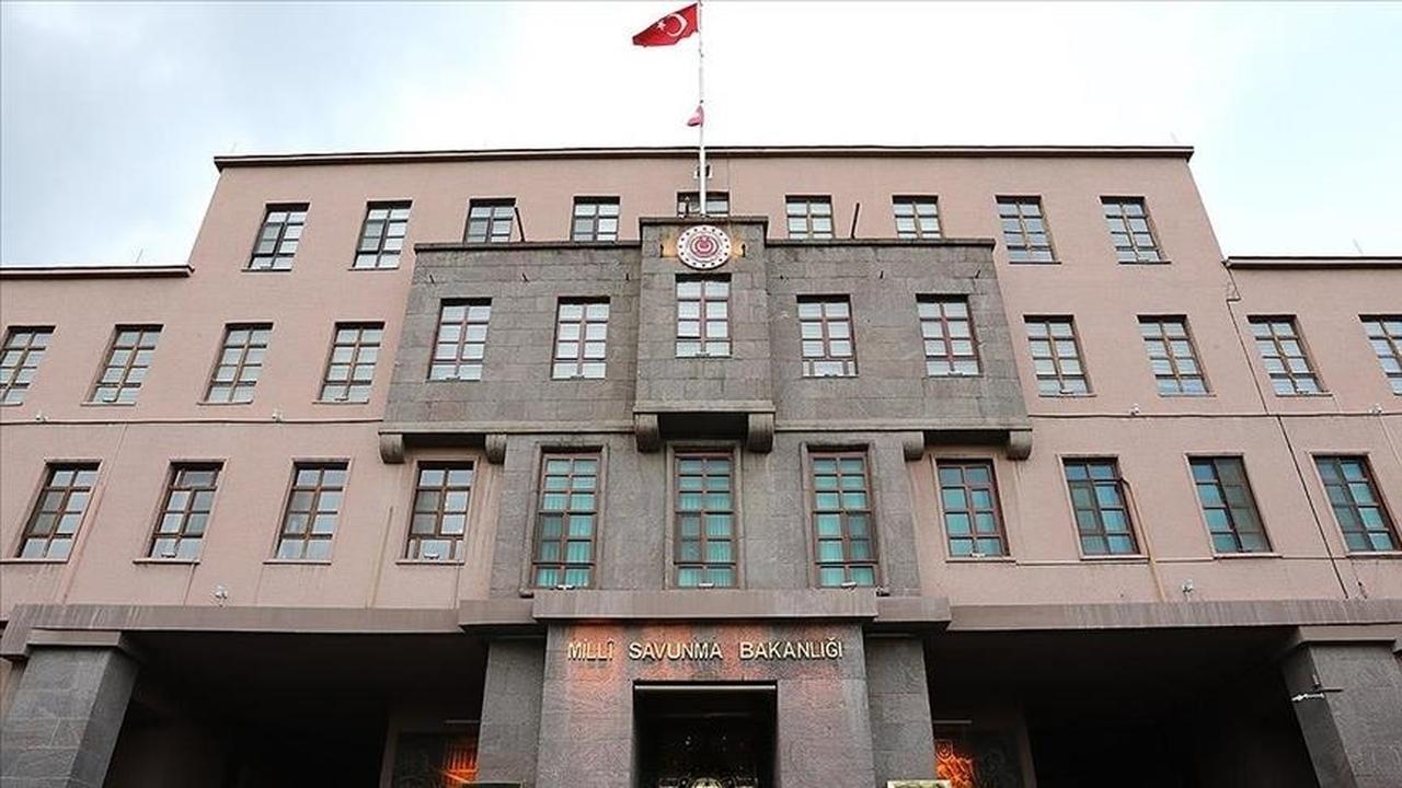 Headquarters of Türkiye's Ministry of National Defense in Ankara, Türkiye at an undated time. (AA Photo)