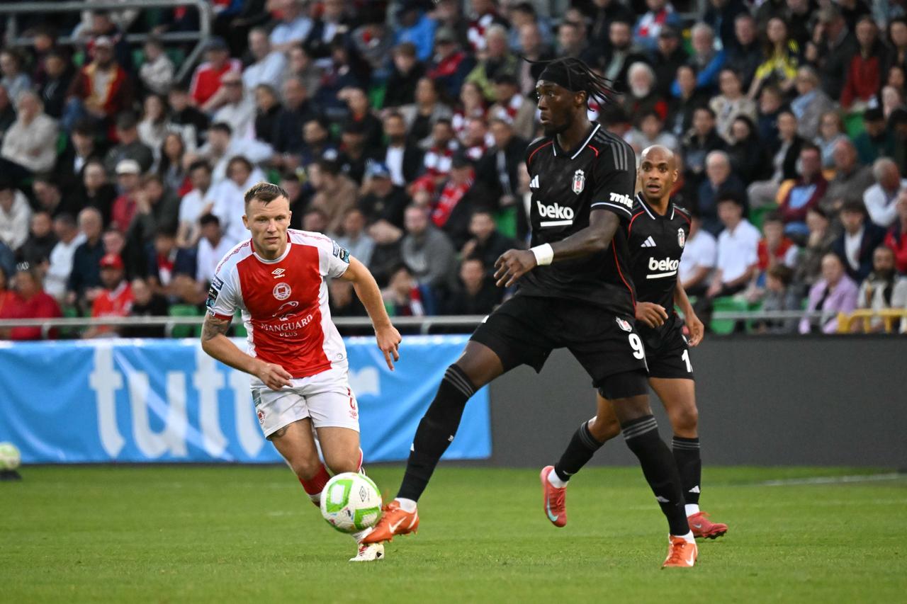 Besiktas thrashes St. Patrick’s 4-1 away in UEFA Conference League qualifier