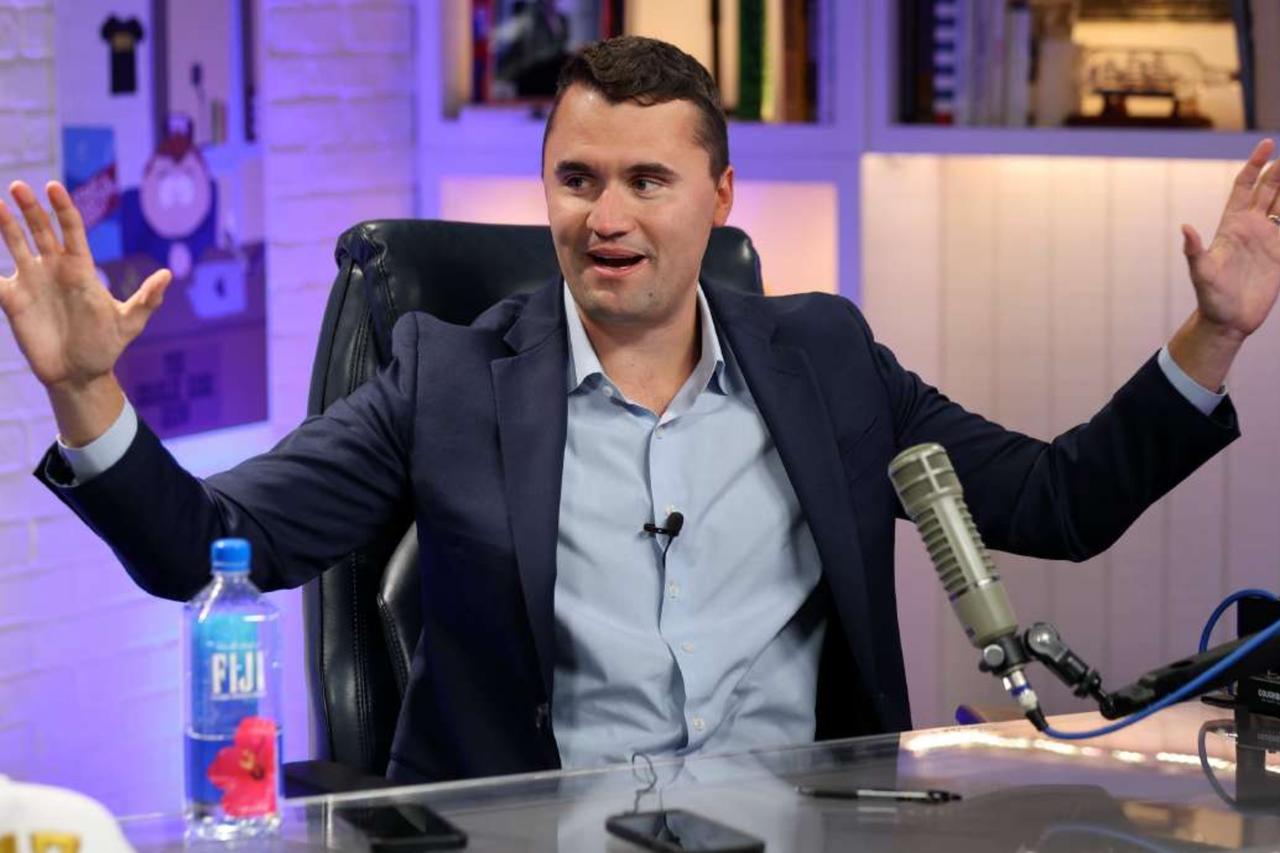 Conservative American activist Charlie Kirk shot during Utah campus event Image
