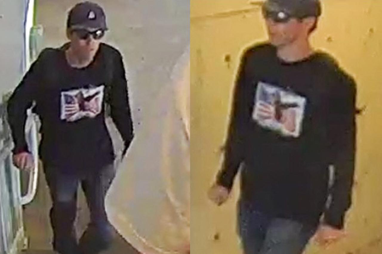 This image released by the Federal Bureau of Investigation (FBI) shows an image of a person of interest in the investigation into the fatal shooting of Charlie Kirk that occurred in at Utah Valley University in Orem, Utah on Sep. 10, 2025. (AFP Photo / FBI / Handout)