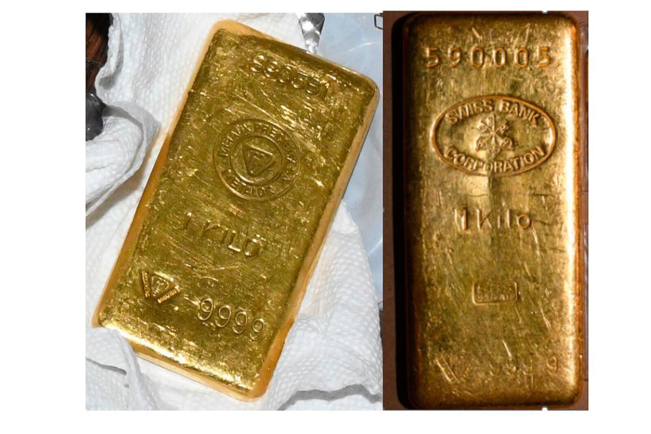 Gold found in former Senator Bob Menendez's home, accessed on Sep. 11, 2025. (Photo via X)