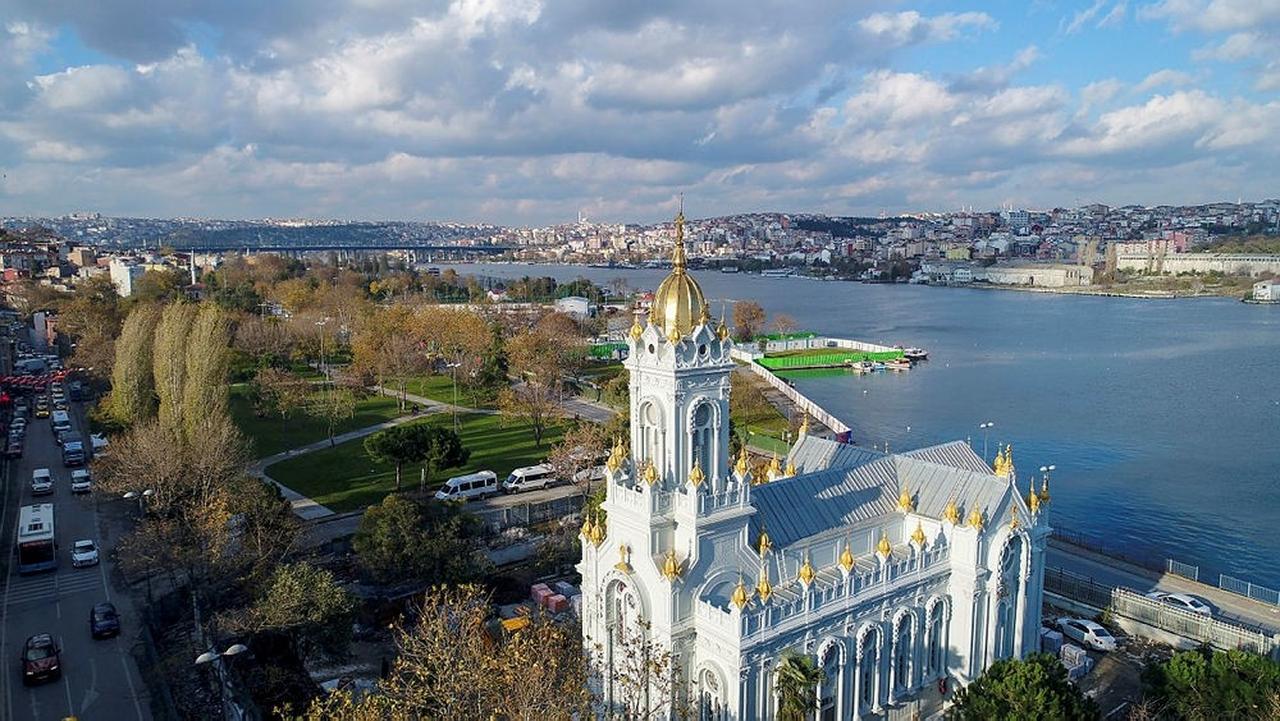 A view of the "Iron Church" in Istanbul, Türkiye, Jan. 6, 2022. (AA Photo)