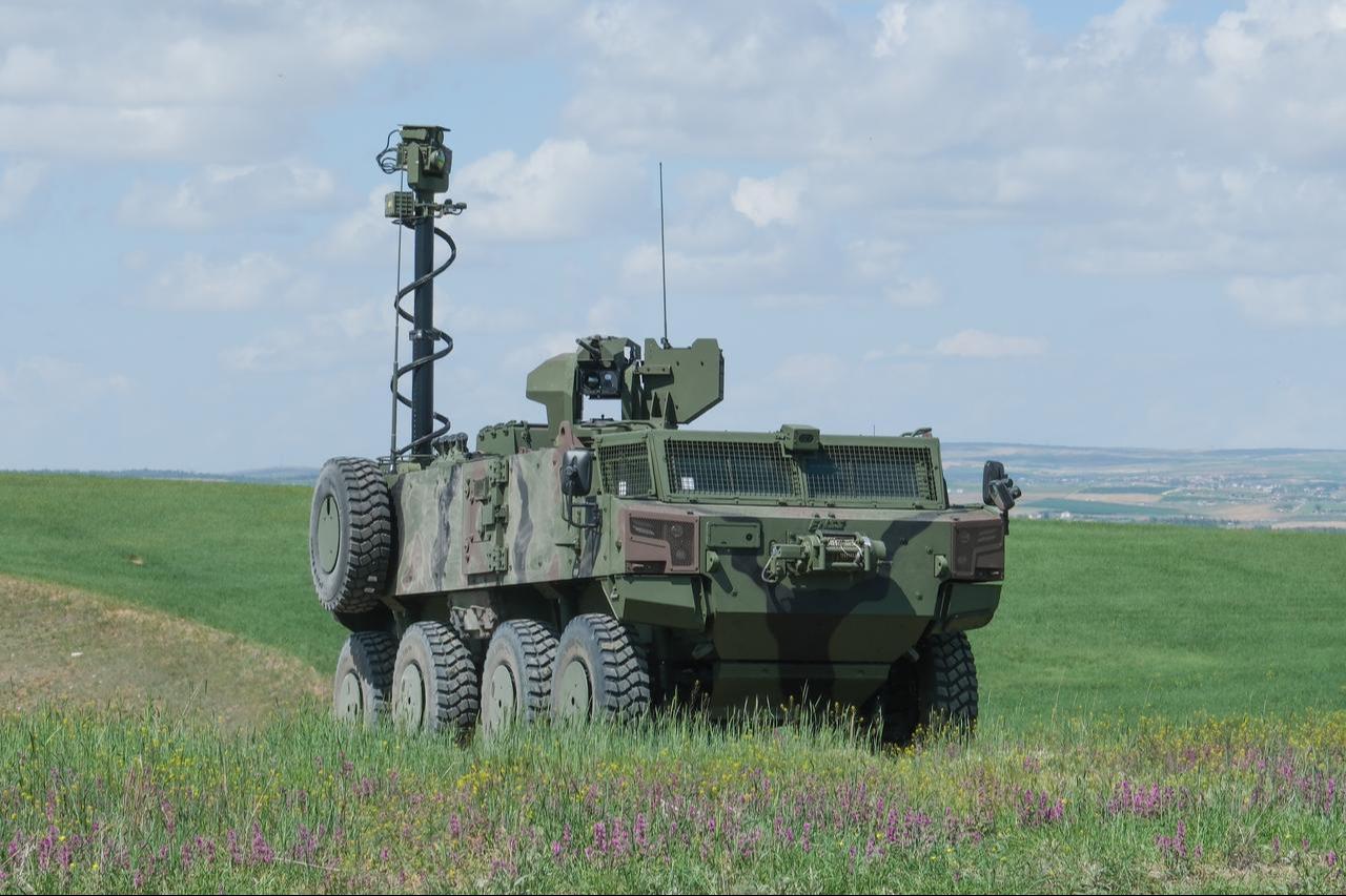 PARS IZCI 8x8 Special Purpose Tactical Wheeled Armored Vehicles produced by FNSS. (Photo via FNSS)