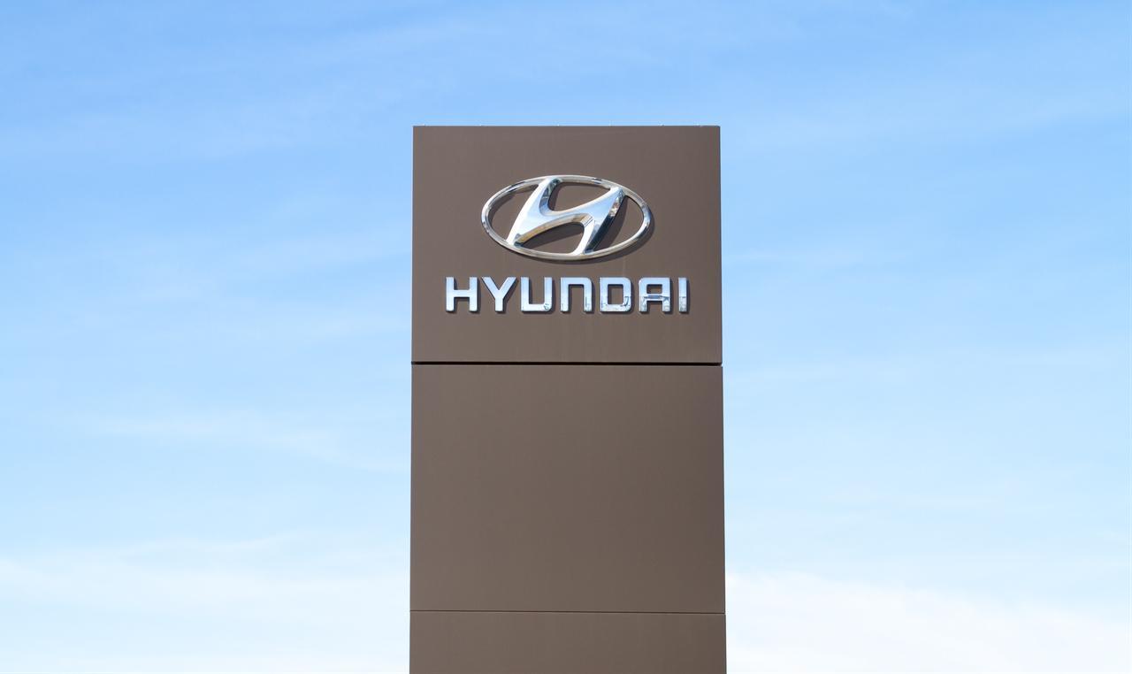 Hyundai Motor Company logo in Krakow, Poland, March 27, 2022. (Adobe Stock Photo)