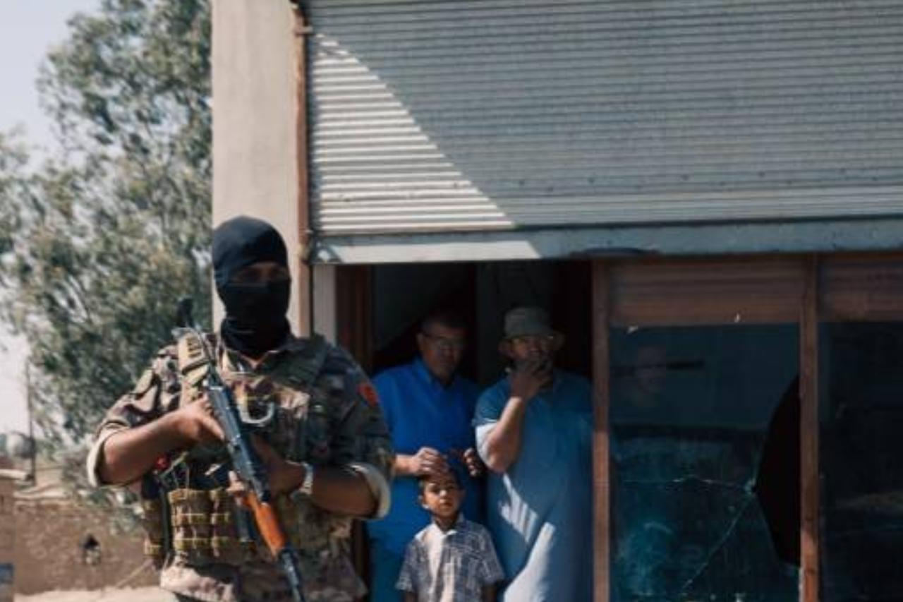 The Syrian Democratic Forces are hunting down Islamic State sleeper cells, which have been particularly active in the border area along the Euphrates since the fall of the Syrian regime in Syria , May ,28, 2025 . (AFP Photo)
