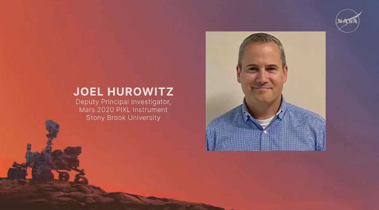Joel Hurowitz, Deputy Principal Investigator for the Mars 2020 PIXL instrument at Stony Brook University, who spoke exclusively to Türkiye Today about Perseverance’s potential biosignature discovery. (Photo via NASA)