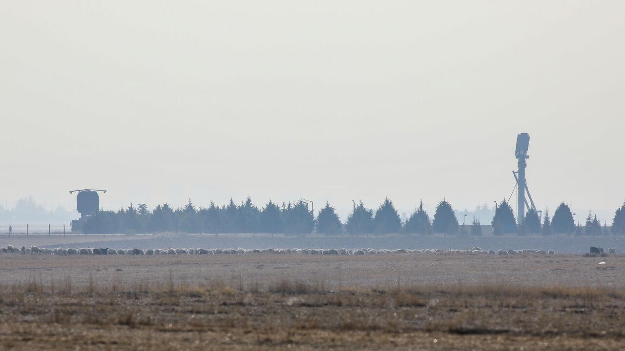 The S-400 air defence system from Russia is being tested at the Turkish Air Force's Murted Air Base, Nov. 25, 2019, in Ankara, Türkiye. (Photo via Getty Images)