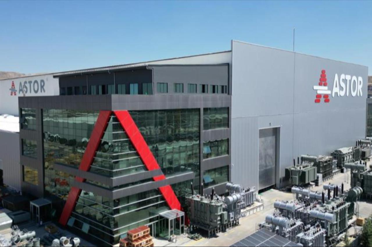 Astor Enerji’s production facility in Ankara, Türkiye. (AA Photo)