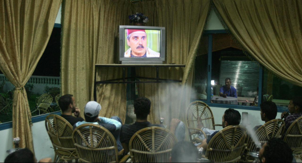 The Syrian drama Bab al-Hara, produced by Mohamed Kaband, is one of the most-watched and influential series in the Arab world. It was shown in a café in Gaza City , October 2007 (AFP Photo).