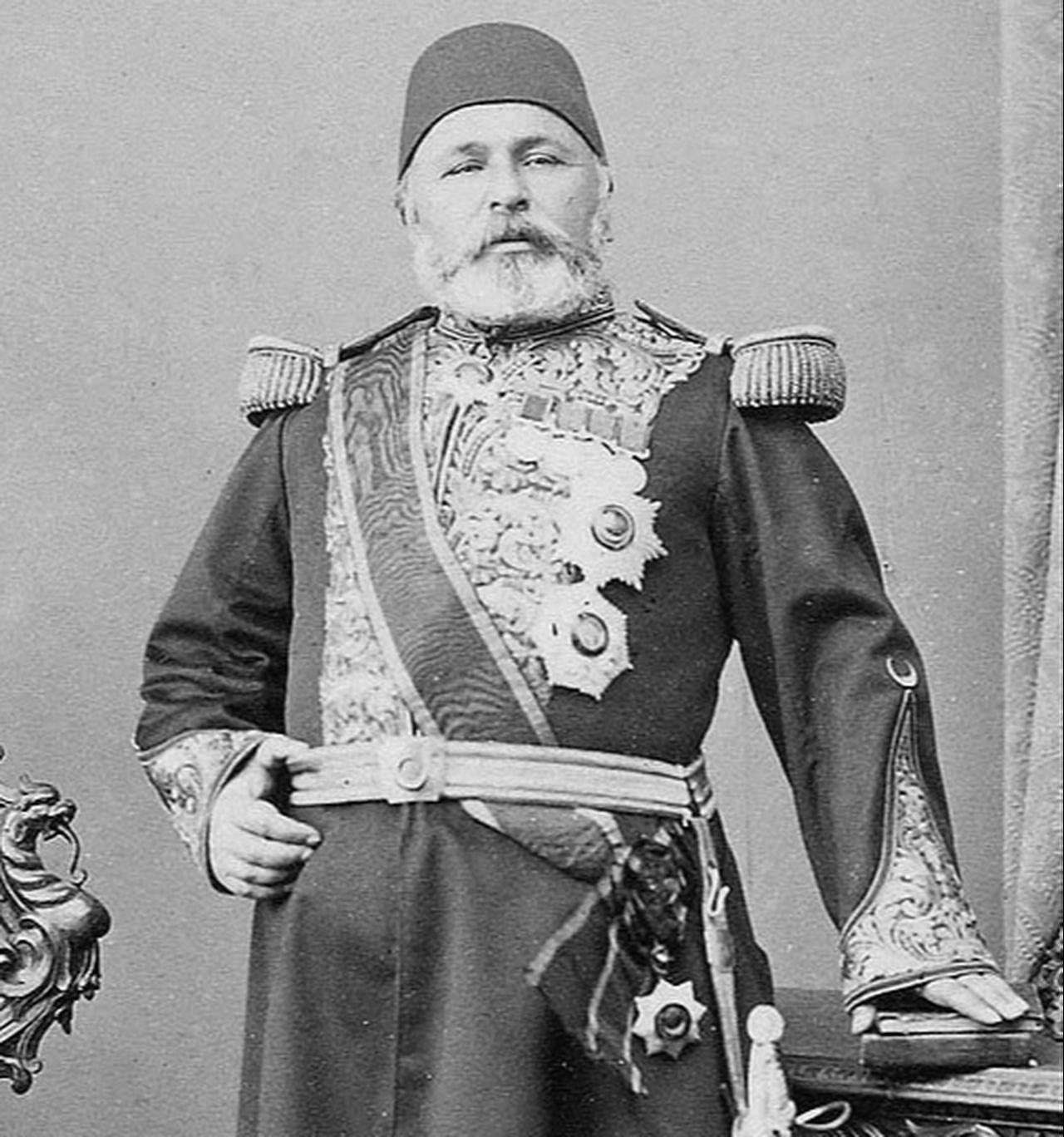 Huseyin Avni Pasha, Ottoman statesman, photographed before 1900. (Photo via Wikimedia)
