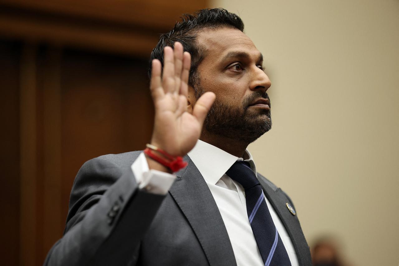 Federal Bureau of Investigation Director Kash Patel is sworn in to testify before the House Judiciary Committee in the Rayburn House Office Building in Washington, DC, United States on Sep. 17, 2025. (AFP Photo)