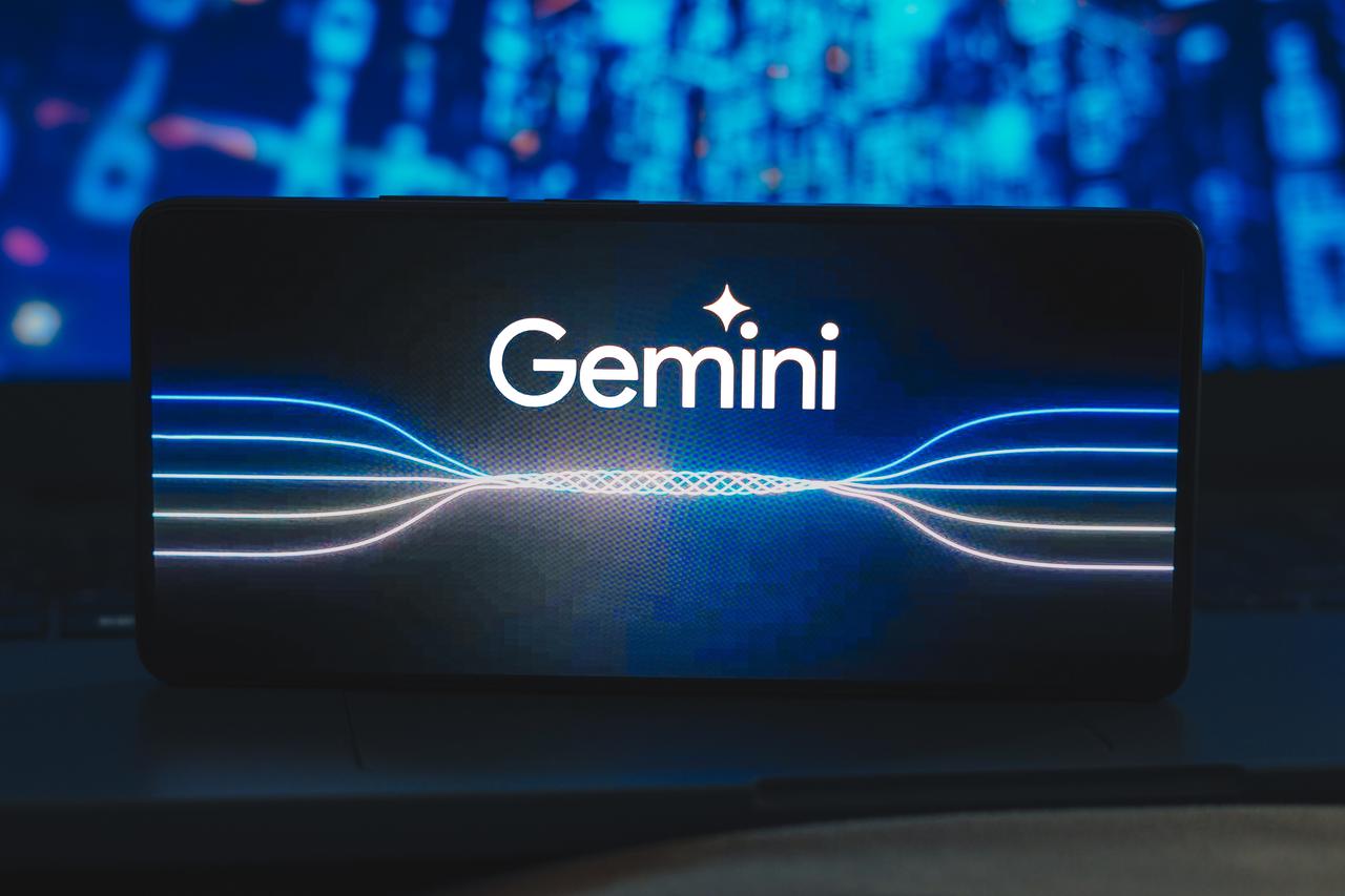 In this photo illustration, the Google Gemini logo is displayed on a smartphone screen, accessed on Sept. 21, 2025. (Adobe Stock Photo)