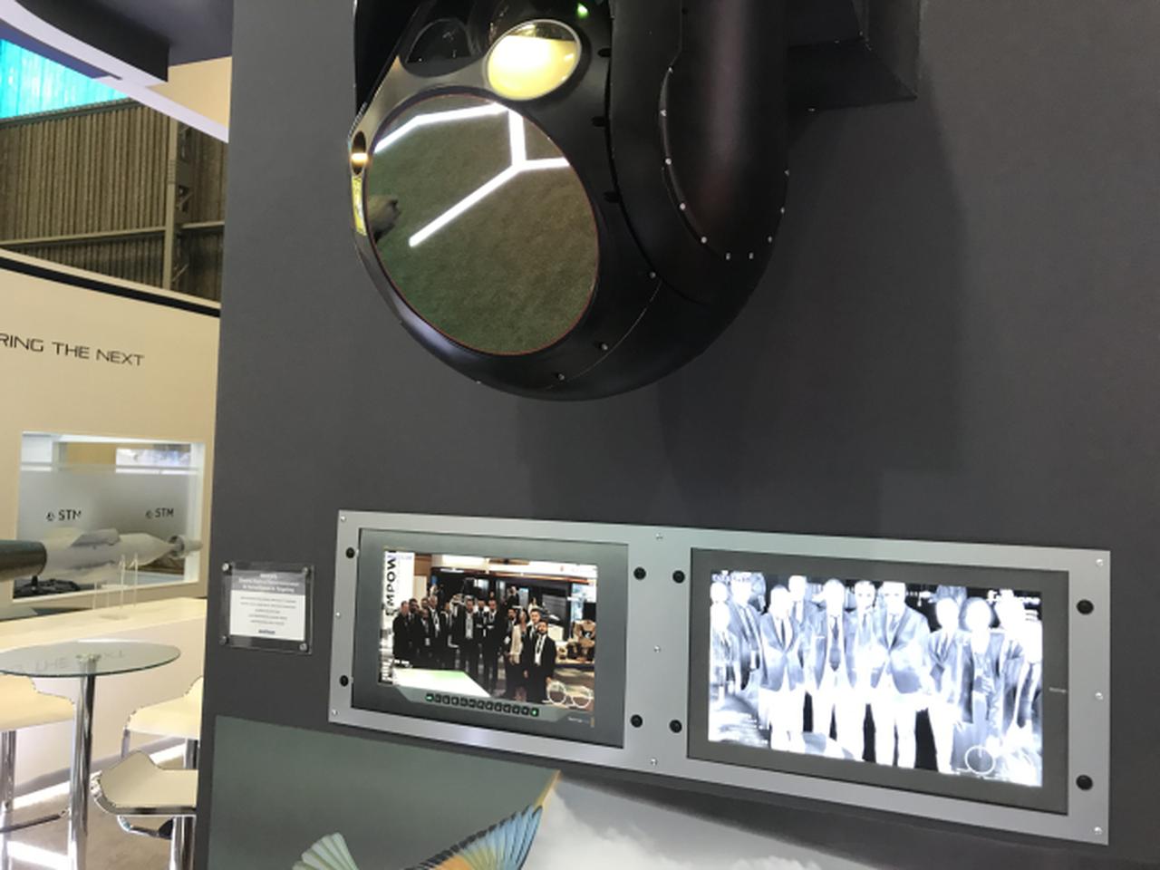 Aselsan's MEROPS system, developed at its South Africa office, was showcased at the Africa Aerospace and Defence (AAD 2022) exhibition on Sept. 24, 2022. (AA Photo)