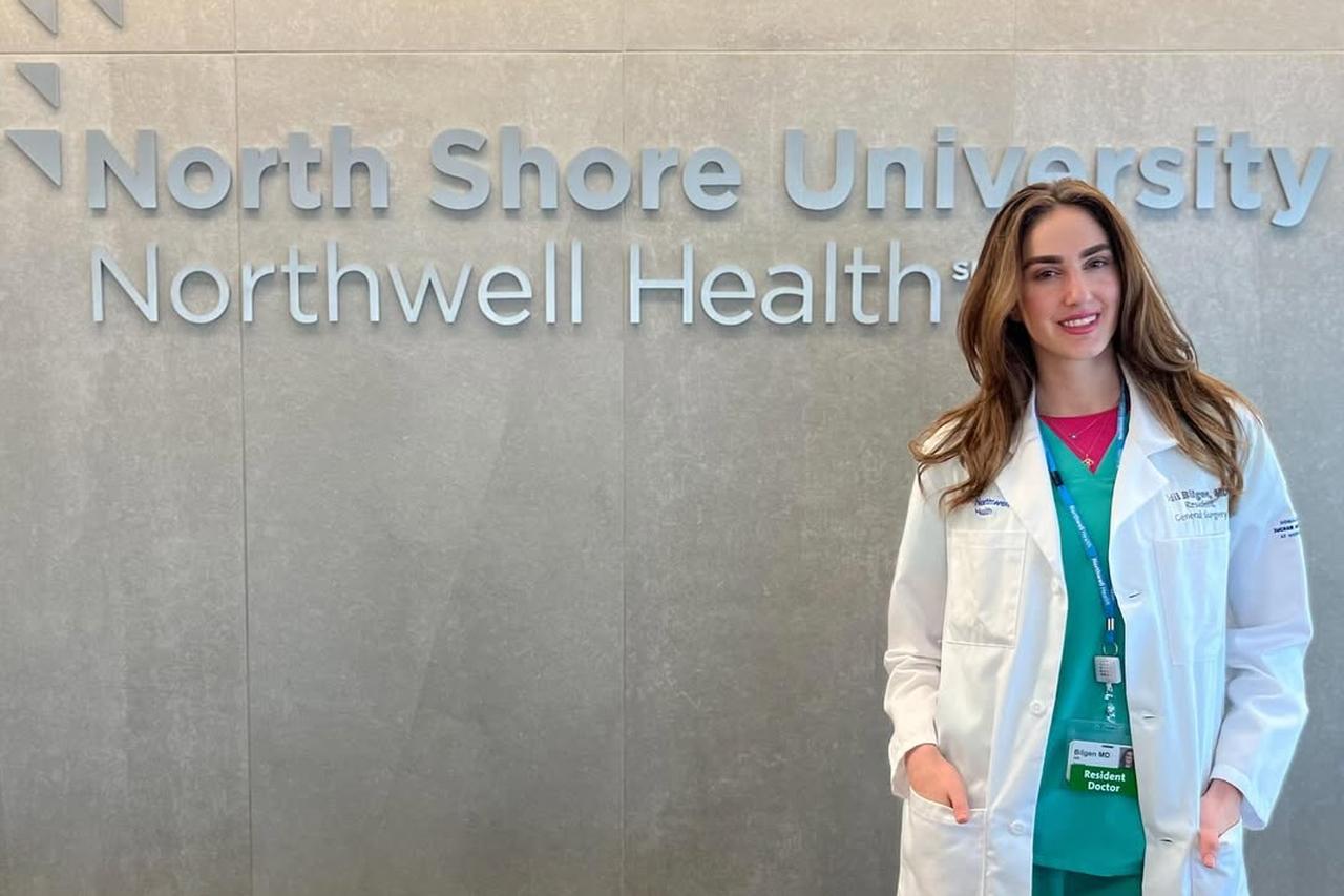 Idil Bilgen at North Shore University Hospital, New York, US, Sept. 22, 2025. (Photo via Instagram/@idil.bilgen)